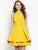 Yellow Mini Summer Dress